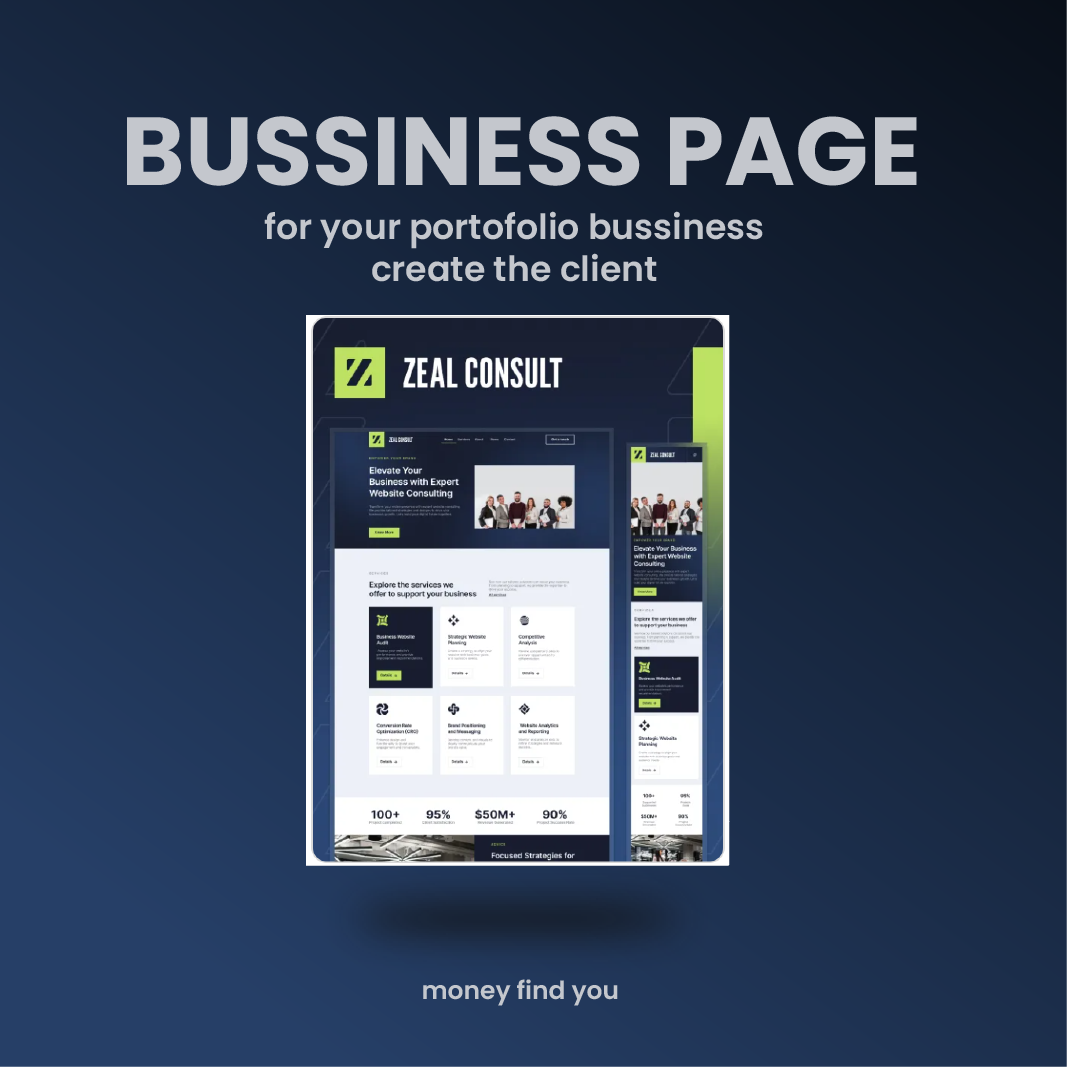 Bussiness Page